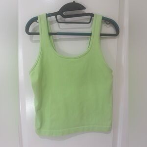 Target A New Day Light Green Ribbed Tank Top
